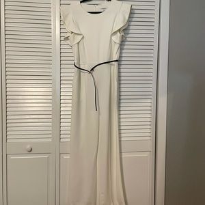 White Calvin Klein Jumpsuit